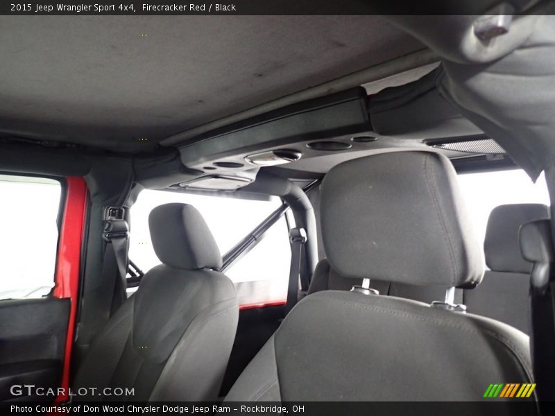 Firecracker Red / Black 2015 Jeep Wrangler Sport 4x4