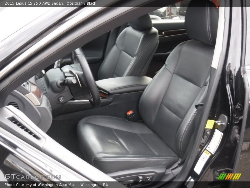 Front Seat of 2015 GS 350 AWD Sedan