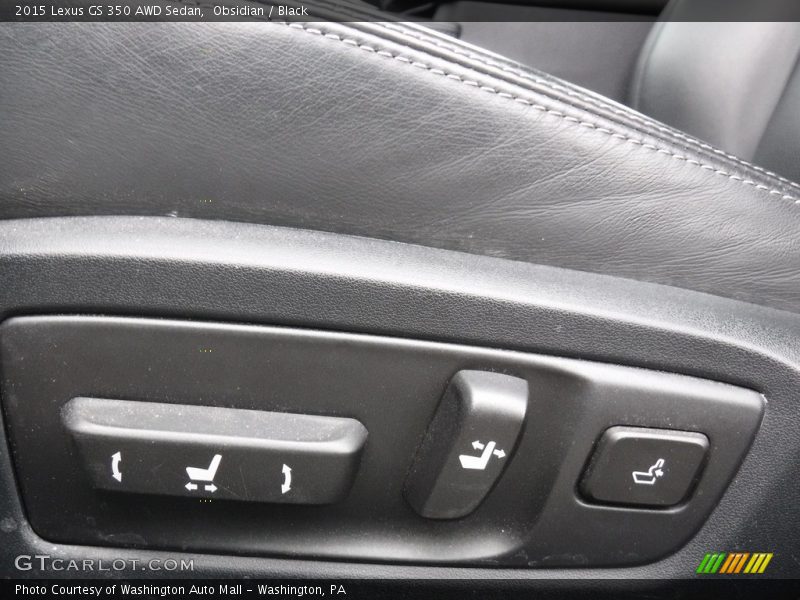 Front Seat of 2015 GS 350 AWD Sedan