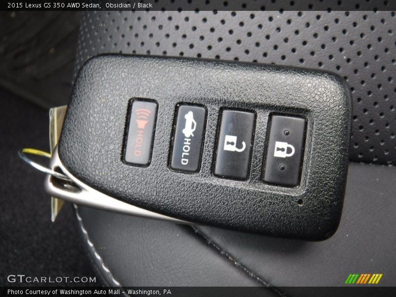 Keys of 2015 GS 350 AWD Sedan