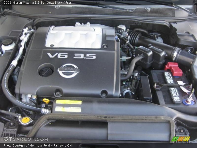 Onyx Black / Frost 2006 Nissan Maxima 3.5 SL