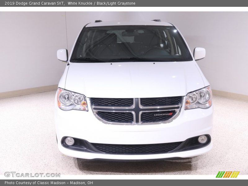 White Knuckle / Black/Light Graystone 2019 Dodge Grand Caravan SXT