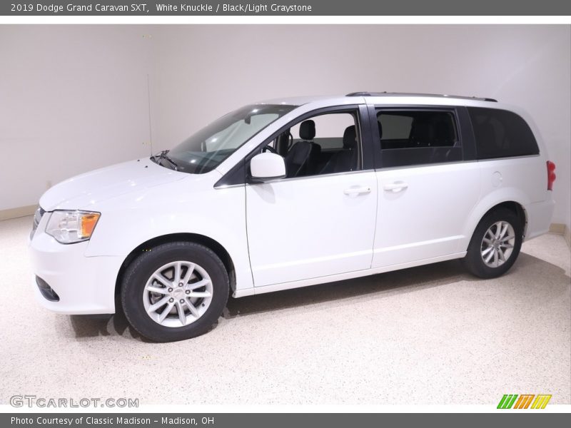 White Knuckle / Black/Light Graystone 2019 Dodge Grand Caravan SXT