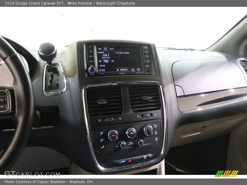 White Knuckle / Black/Light Graystone 2019 Dodge Grand Caravan SXT