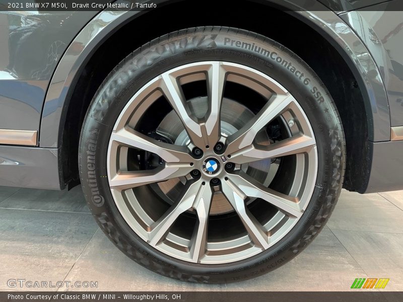Dravit Grey Metallic / Tartufo 2021 BMW X7 M50i