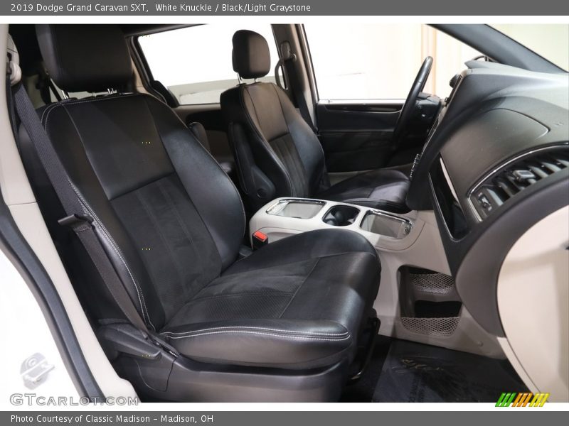 White Knuckle / Black/Light Graystone 2019 Dodge Grand Caravan SXT