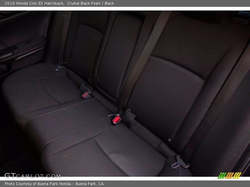 Crystal Black Pearl / Black 2019 Honda Civic EX Hatchback