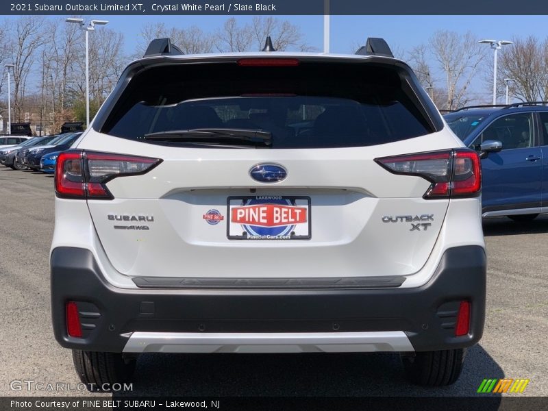 Crystal White Pearl / Slate Black 2021 Subaru Outback Limited XT