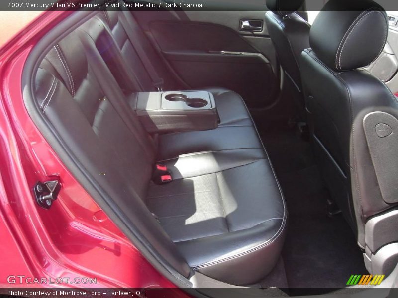 Vivid Red Metallic / Dark Charcoal 2007 Mercury Milan V6 Premier