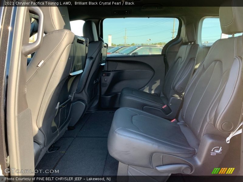 Brilliant Black Crystal Pearl / Black 2021 Chrysler Pacifica Touring L AWD