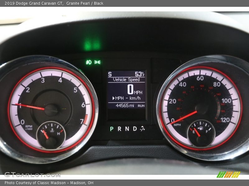 Granite Pearl / Black 2019 Dodge Grand Caravan GT