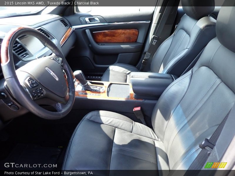 Front Seat of 2015 MKS AWD