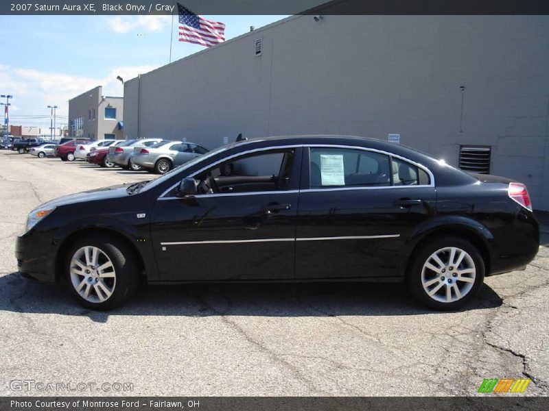 Black Onyx / Gray 2007 Saturn Aura XE