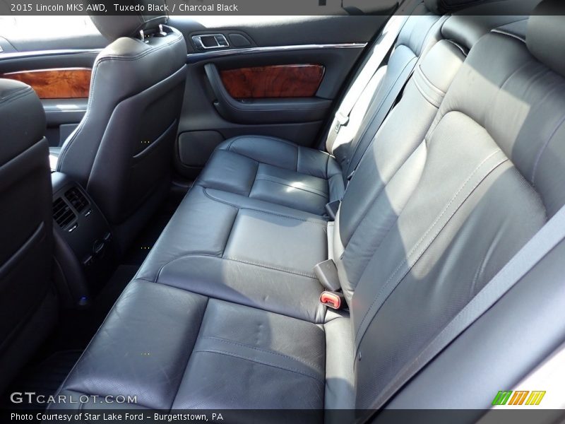 Rear Seat of 2015 MKS AWD