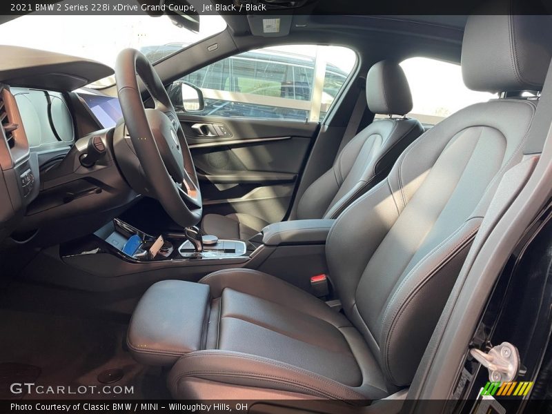 Jet Black / Black 2021 BMW 2 Series 228i xDrive Grand Coupe