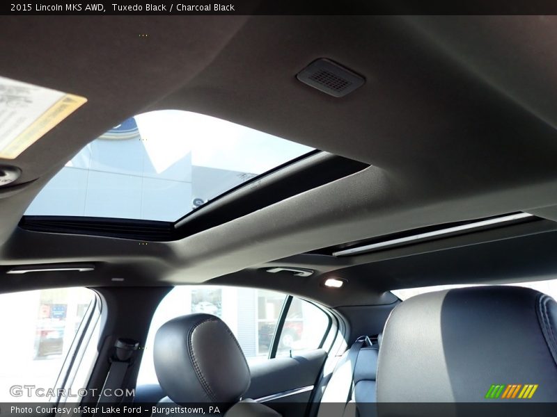 Tuxedo Black / Charcoal Black 2015 Lincoln MKS AWD
