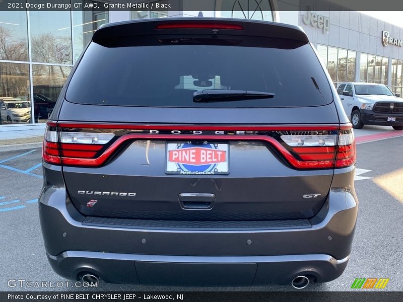 Granite Metallic / Black 2021 Dodge Durango GT AWD
