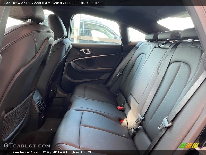 Jet Black / Black 2021 BMW 2 Series 228i xDrive Grand Coupe