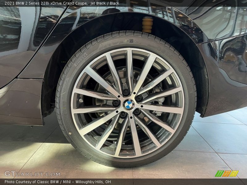 Jet Black / Black 2021 BMW 2 Series 228i xDrive Grand Coupe