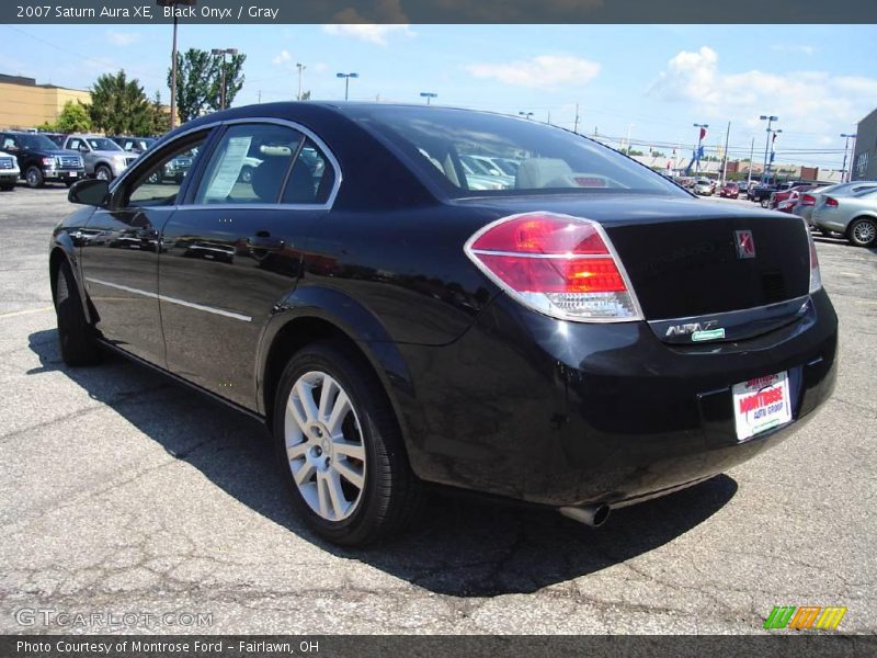 Black Onyx / Gray 2007 Saturn Aura XE