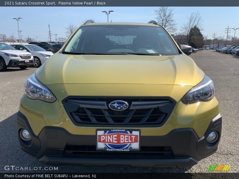 Plasma Yellow Pearl / Black 2021 Subaru Crosstrek Sport