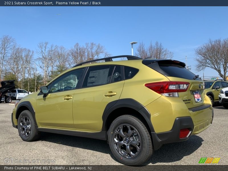 Plasma Yellow Pearl / Black 2021 Subaru Crosstrek Sport