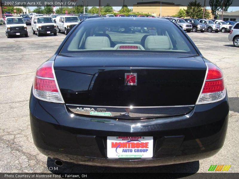 Black Onyx / Gray 2007 Saturn Aura XE