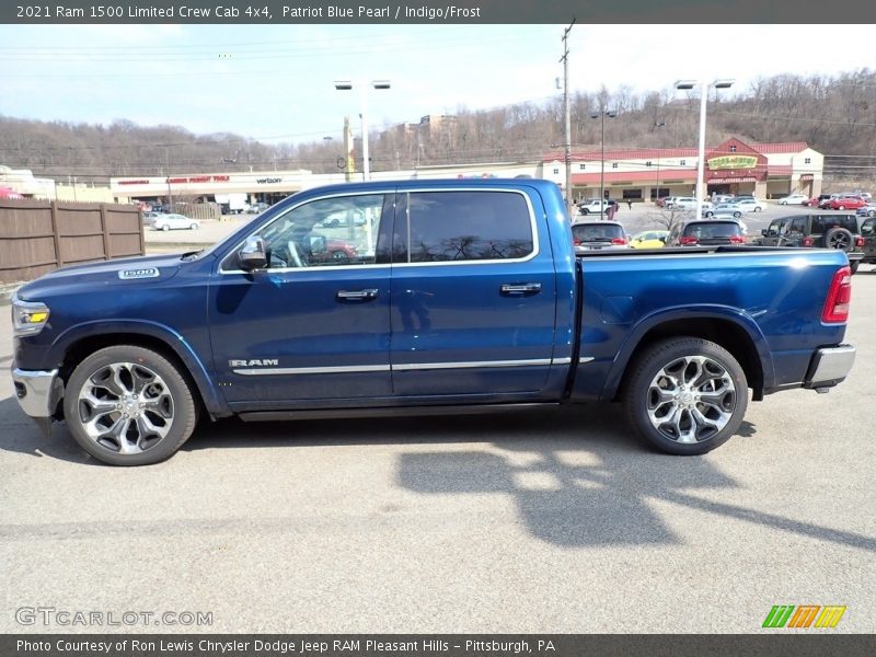 Patriot Blue Pearl / Indigo/Frost 2021 Ram 1500 Limited Crew Cab 4x4