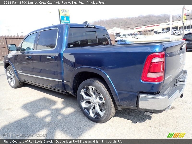 Patriot Blue Pearl / Indigo/Frost 2021 Ram 1500 Limited Crew Cab 4x4