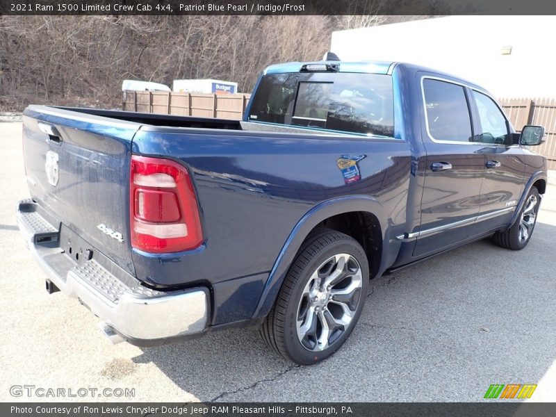 Patriot Blue Pearl / Indigo/Frost 2021 Ram 1500 Limited Crew Cab 4x4