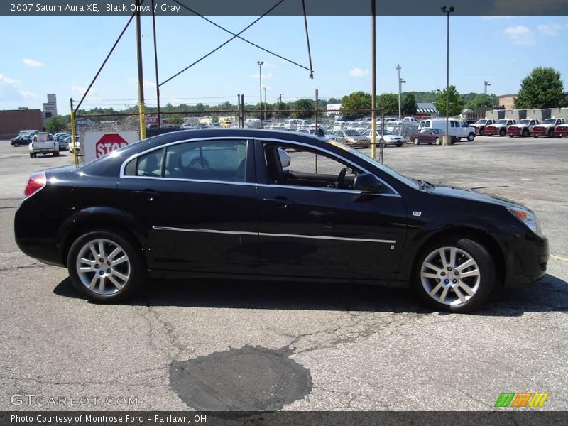 Black Onyx / Gray 2007 Saturn Aura XE