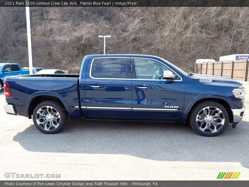 Patriot Blue Pearl / Indigo/Frost 2021 Ram 1500 Limited Crew Cab 4x4