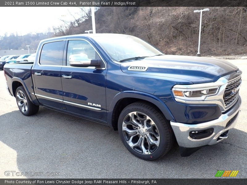 Patriot Blue Pearl / Indigo/Frost 2021 Ram 1500 Limited Crew Cab 4x4