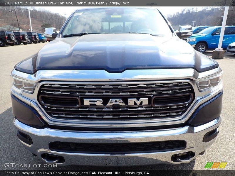 Patriot Blue Pearl / Indigo/Frost 2021 Ram 1500 Limited Crew Cab 4x4