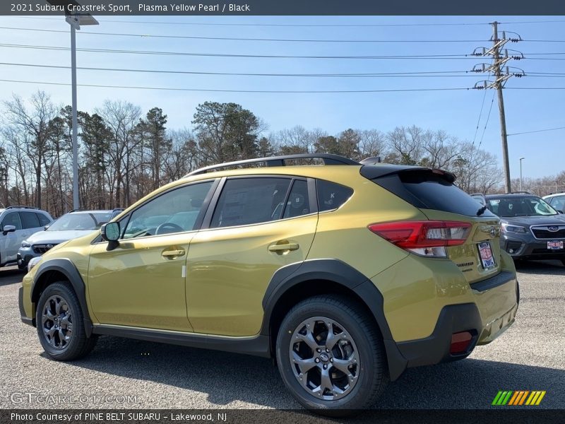 Plasma Yellow Pearl / Black 2021 Subaru Crosstrek Sport