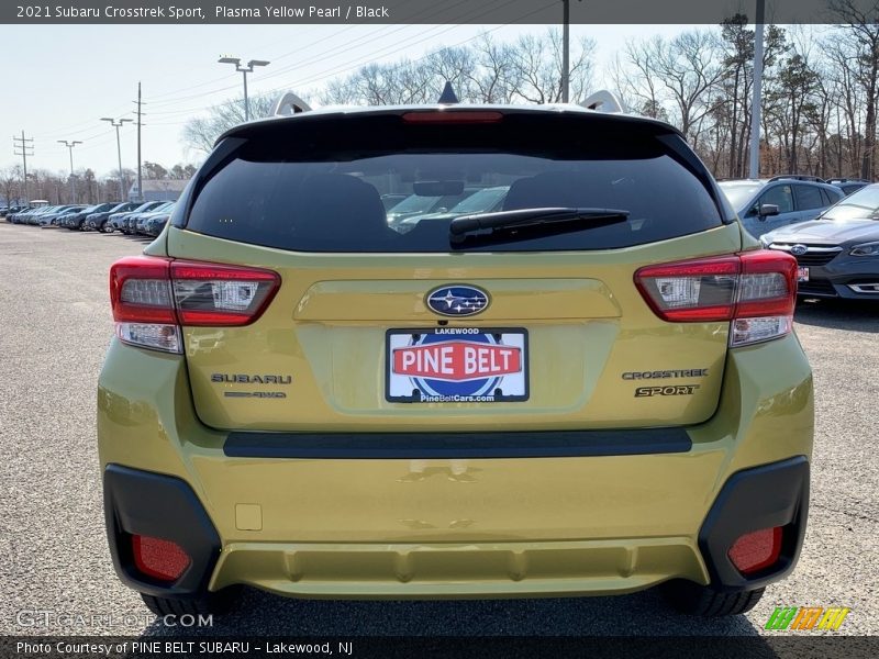 Plasma Yellow Pearl / Black 2021 Subaru Crosstrek Sport