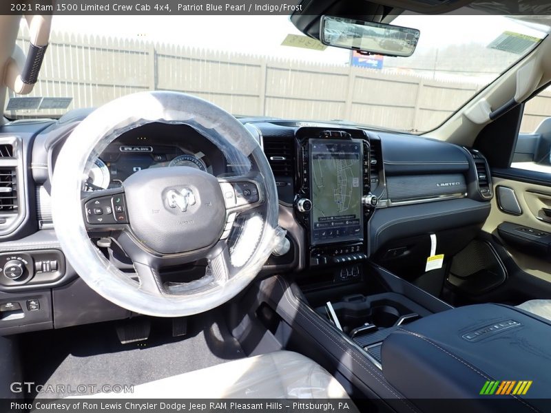 Patriot Blue Pearl / Indigo/Frost 2021 Ram 1500 Limited Crew Cab 4x4