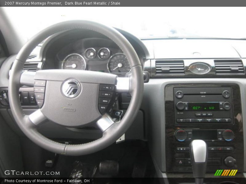 Dark Blue Pearl Metallic / Shale 2007 Mercury Montego Premier