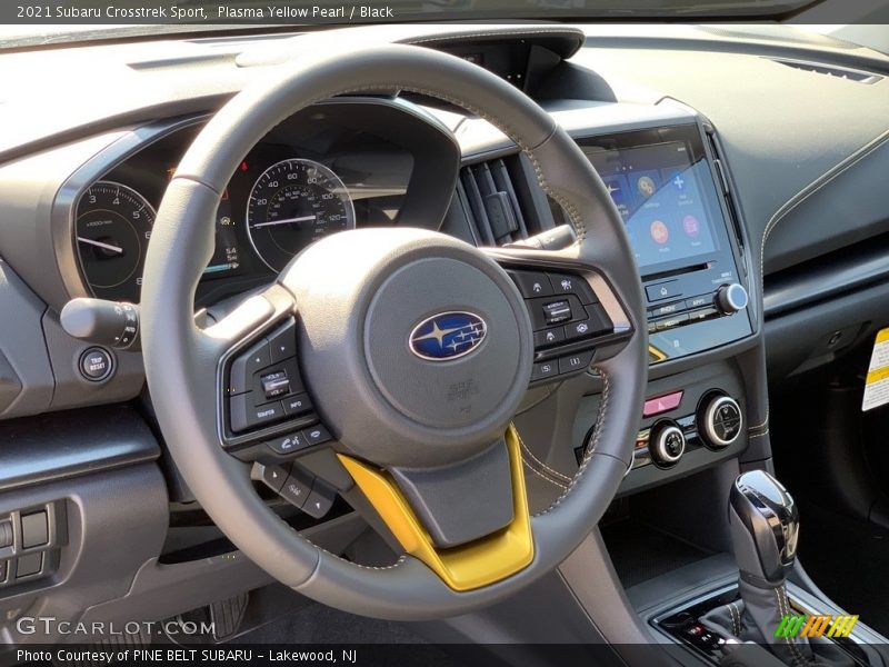 Plasma Yellow Pearl / Black 2021 Subaru Crosstrek Sport