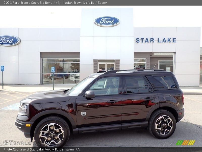 Kodiak Brown Metallic / Ebony 2021 Ford Bronco Sport Big Bend 4x4