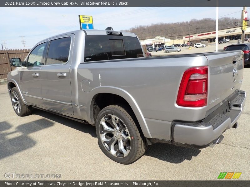 Billet Silver Metallic / Black 2021 Ram 1500 Limited Crew Cab 4x4