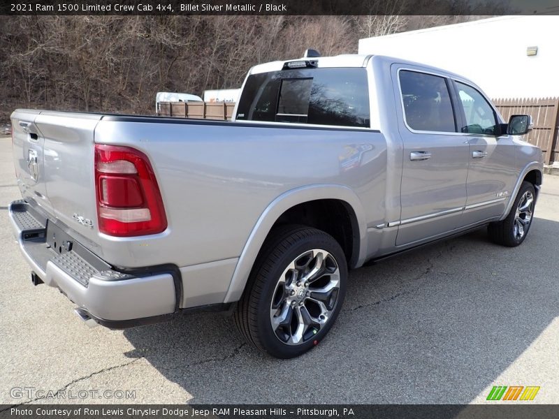 Billet Silver Metallic / Black 2021 Ram 1500 Limited Crew Cab 4x4