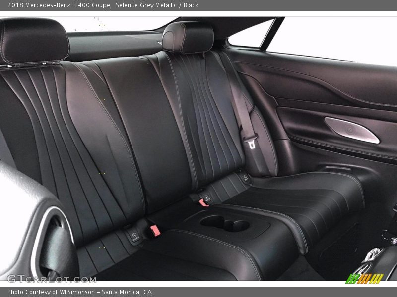 Selenite Grey Metallic / Black 2018 Mercedes-Benz E 400 Coupe