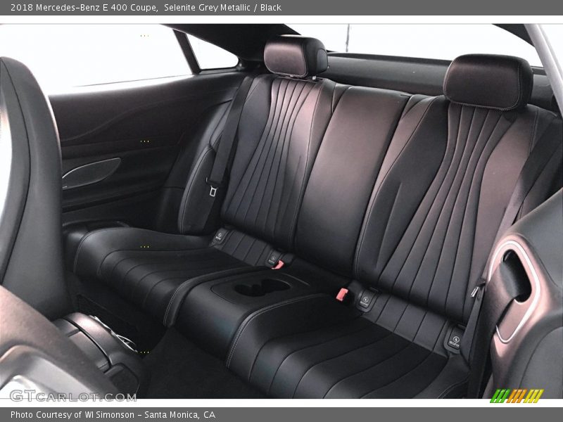 Selenite Grey Metallic / Black 2018 Mercedes-Benz E 400 Coupe