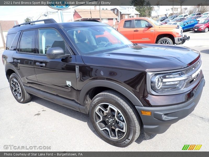 Front 3/4 View of 2021 Bronco Sport Big Bend 4x4