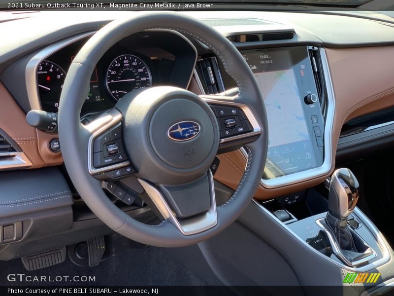 Magnetite Gray Metallic / Java Brown 2021 Subaru Outback Touring XT