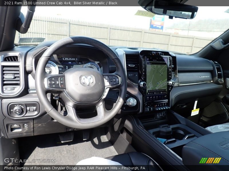 Billet Silver Metallic / Black 2021 Ram 1500 Limited Crew Cab 4x4