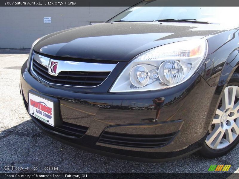 Black Onyx / Gray 2007 Saturn Aura XE