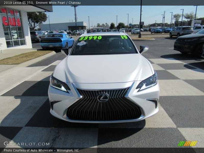 Eminent White Pearl / Chateau 2019 Lexus ES 350