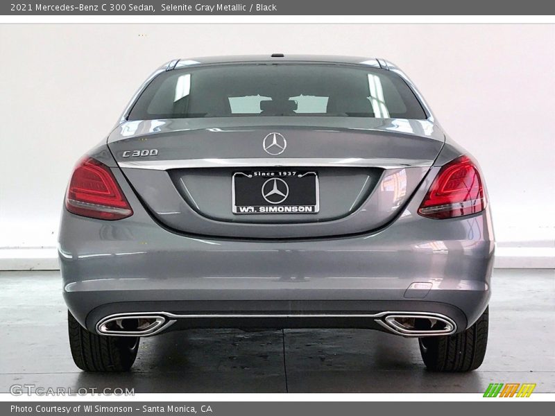 Selenite Gray Metallic / Black 2021 Mercedes-Benz C 300 Sedan